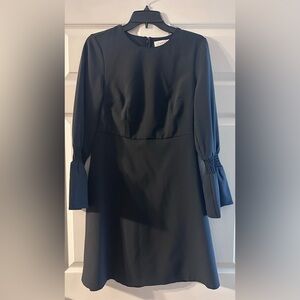 Lark & Ro Classic Black Long Sleeve Dress‎